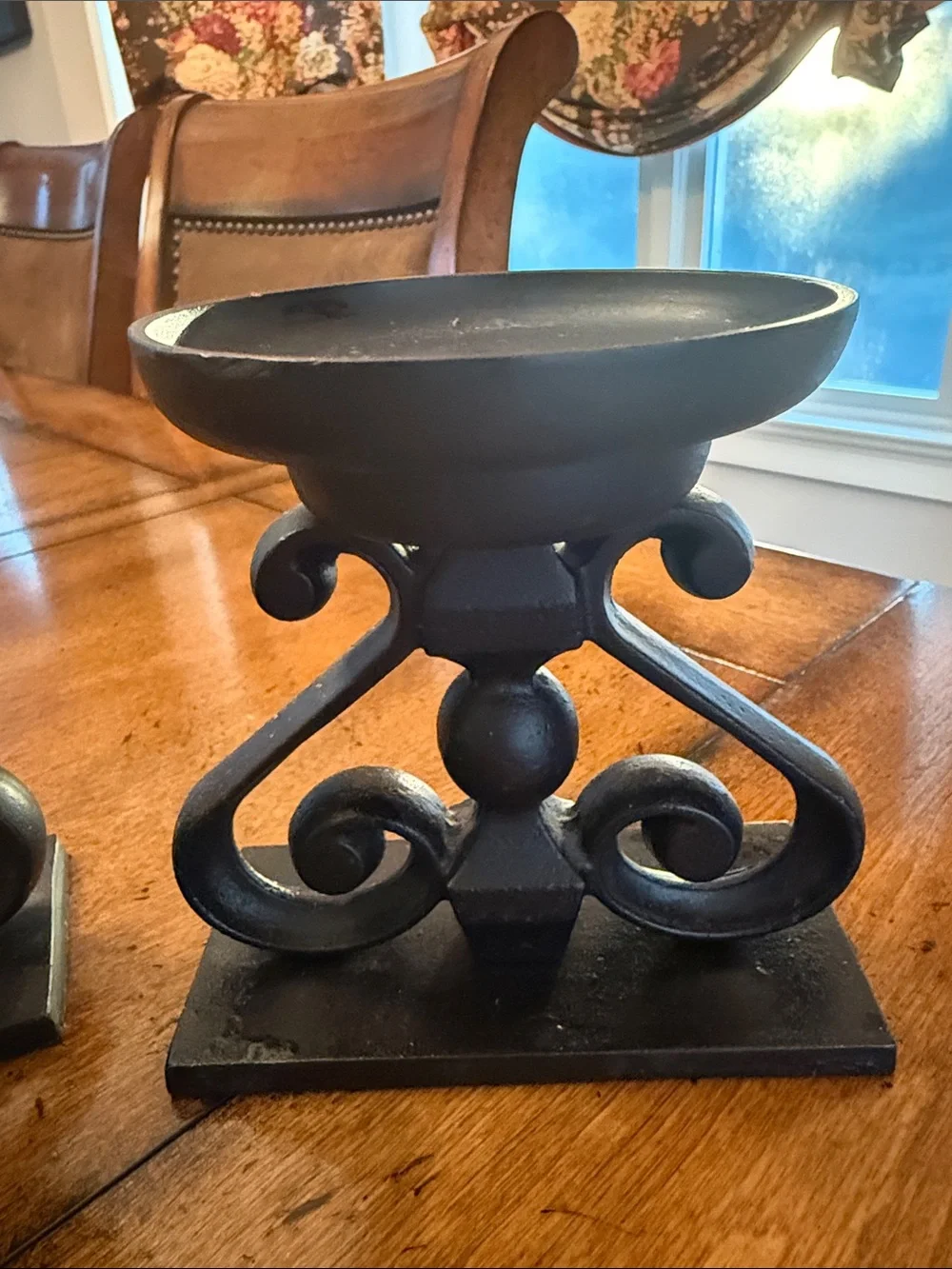 Pottery Barn ornate scrollwork